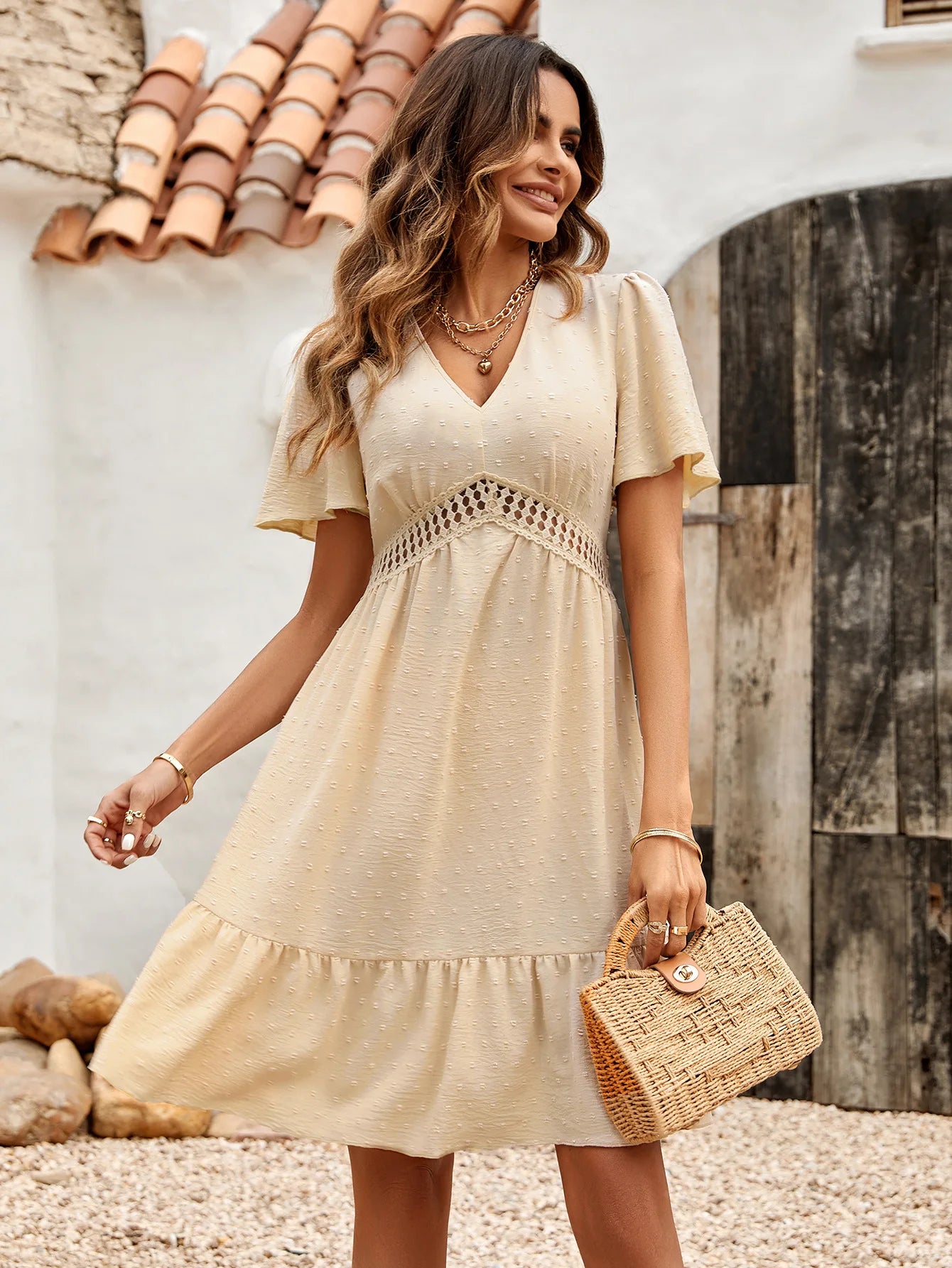 Robe Courte Bohème