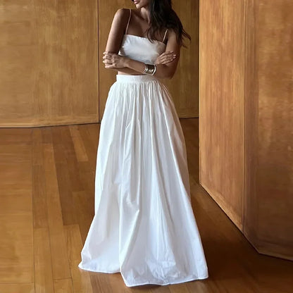 Ensemble Blanc Deux Pièces